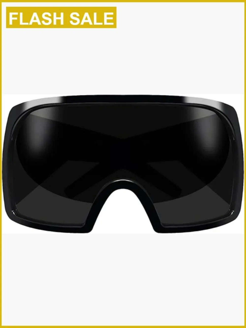 Oversized Wrap Around Shield Sunglasses UV400 Unisex